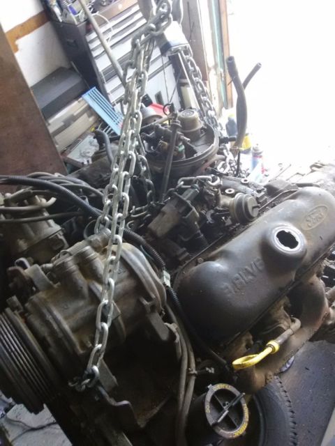 1979 Silver and blue Ford Mustang Hatchback