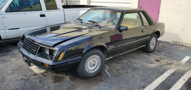 1979 Black Ford Mustang