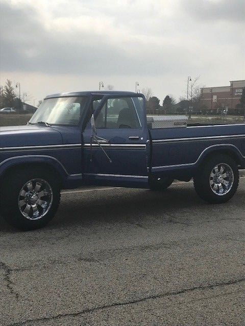 1979 Blue Ford F-100