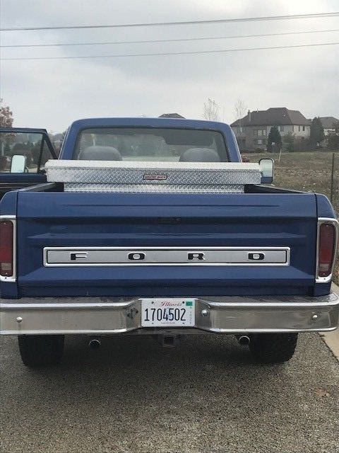 1979 Blue Ford F-100