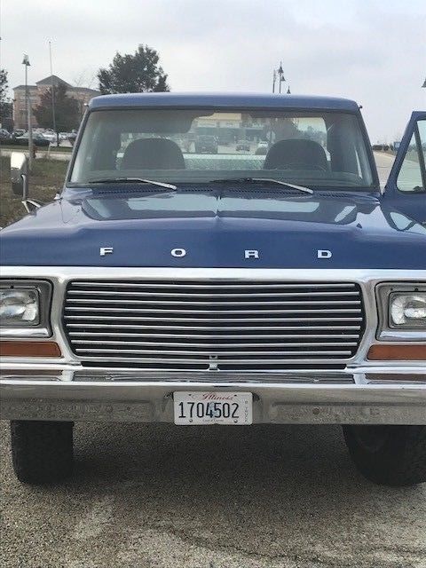 1979 Blue Ford F-100