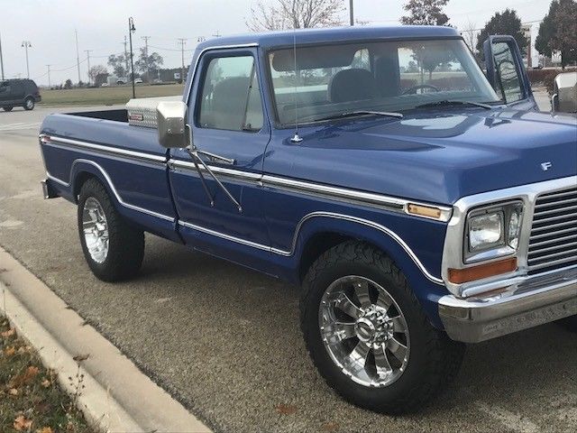 1979 Blue Ford F-100