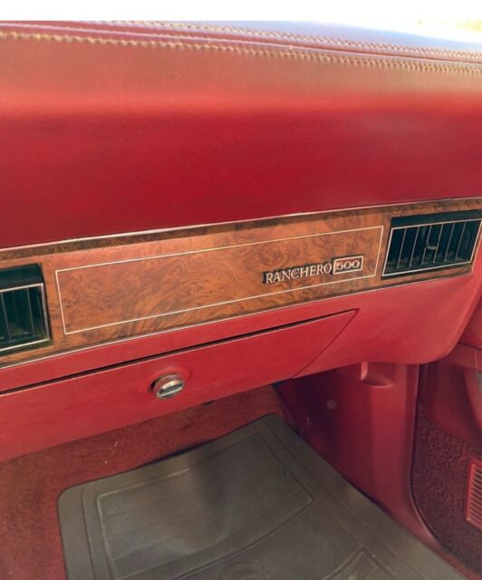 1979 Red Ford Ranchero