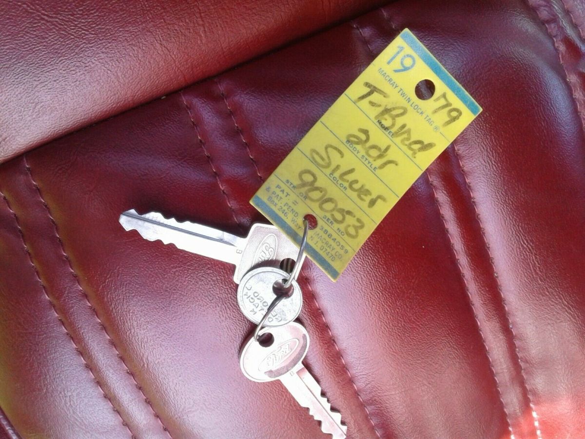 1979 Silver Ford Thunderbird Coupe