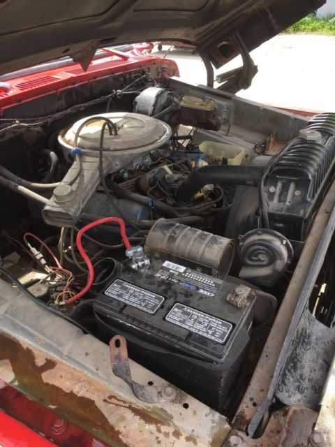1978 Red Ford F-350 Cab & Chassis