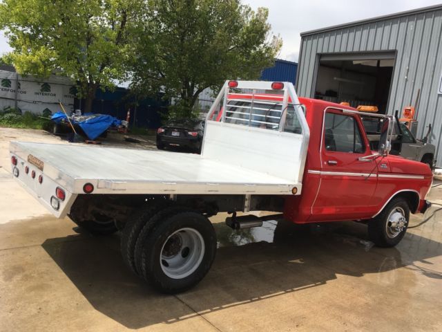 1978 Red Ford F-350 Cab & Chassis