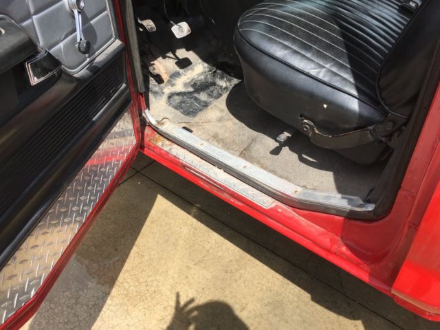 1978 Red Ford F-350 Cab & Chassis