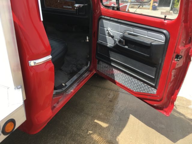 1978 Red Ford F-350 Cab & Chassis