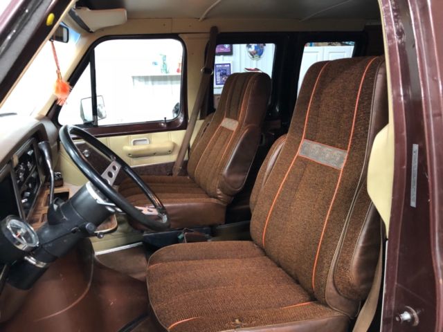 1979 Brown Ford E-Series Van
