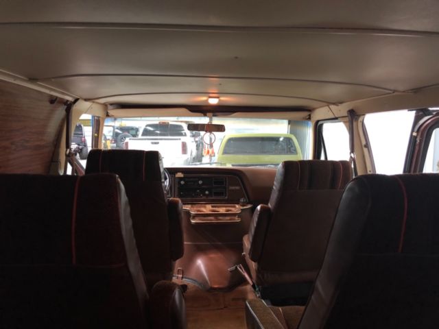 1979 Brown Ford E-Series Van