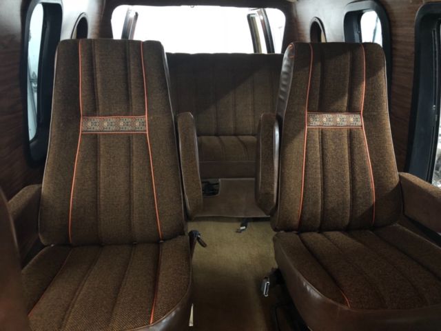1979 Brown Ford E-Series Van