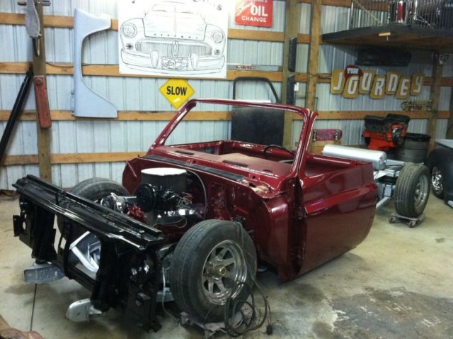 1979 Burgundy Chevrolet C-10 Roadster