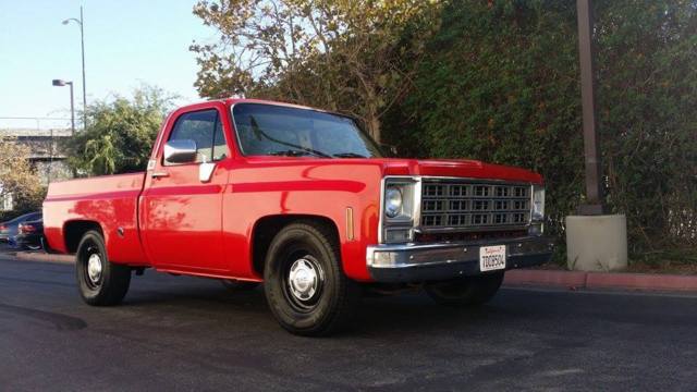 1979 red GMC Sierra 1500 Standard Cab Pickup
