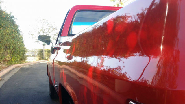 1979 red GMC Sierra 1500 Standard Cab Pickup