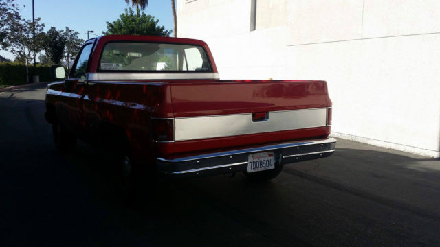 1979 red GMC Sierra 1500 Standard Cab Pickup