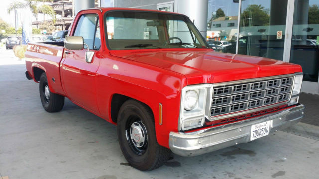 1979 red GMC Sierra 1500 Standard Cab Pickup