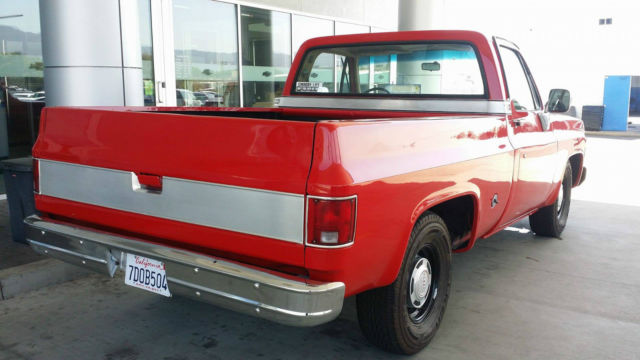 1979 red GMC Sierra 1500 Standard Cab Pickup