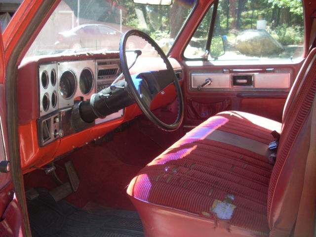 1979 Red GMC Other Cab & Chassis