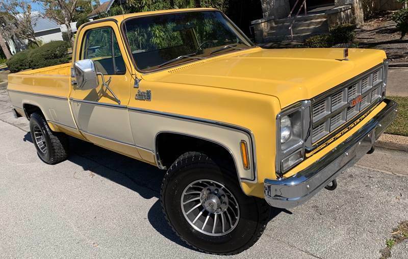 1979 Yellow GMC Sierra 2500 Pickup Truck