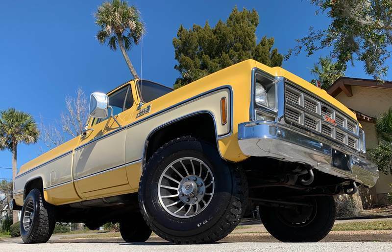 1979 Yellow GMC Sierra 2500 Pickup Truck