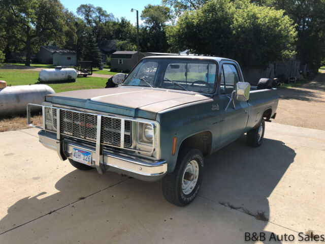 1979 Blue GMC K10 Regular Cab