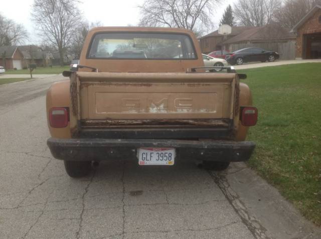 1979 Tan GMC Sierra 1500 Cab & Chassis