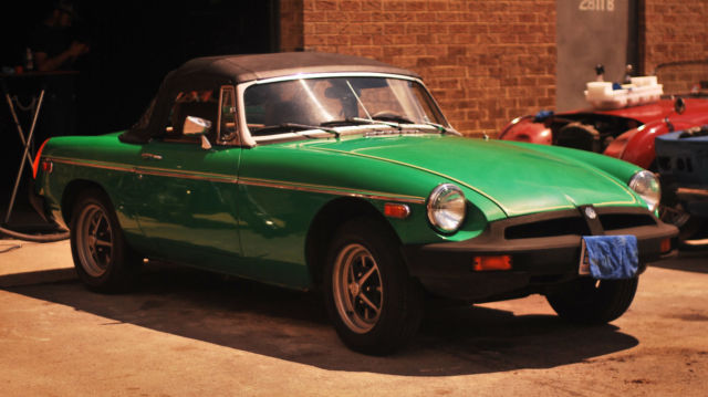 1979 Green MG MGB Convertible