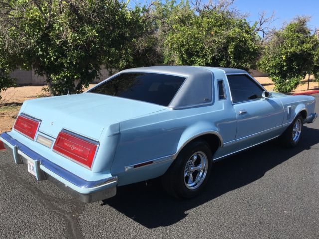 1979 Blue Ford Thunderbird Coupe