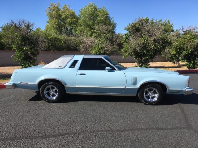 1979 Blue Ford Thunderbird Coupe