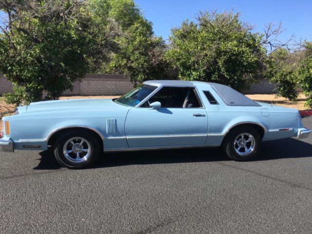 1979 Blue Ford Thunderbird Coupe