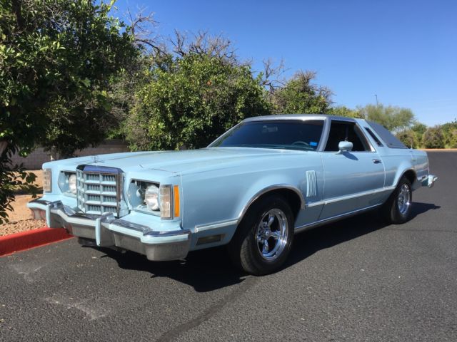 1979 Blue Ford Thunderbird Coupe