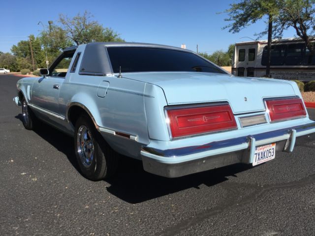 1979 Blue Ford Thunderbird Coupe