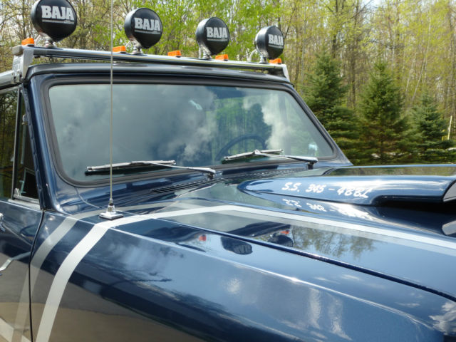 1979 Dark Blue metalic International Harvester Scout SUV