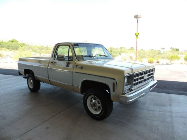 1979 Tan / White Chevrolet C/K Pickup 2500 Standard Cab Pickup