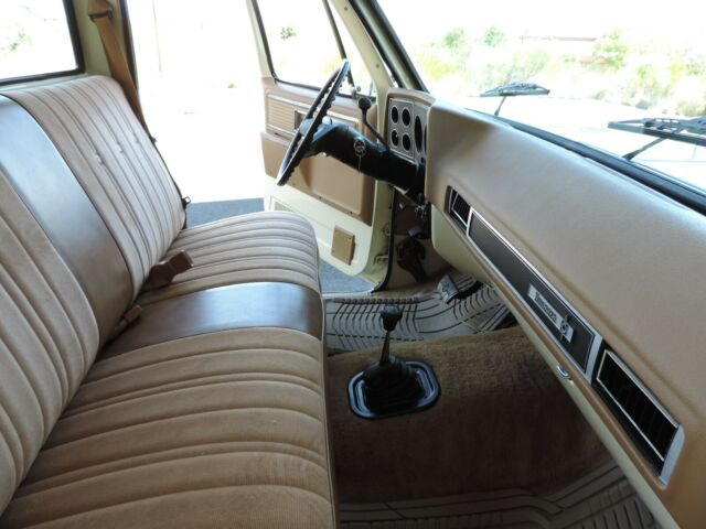 1979 Tan / White Chevrolet C/K Pickup 2500 Standard Cab Pickup