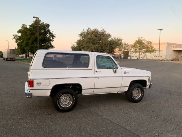 1979 White Chevrolet Blazer