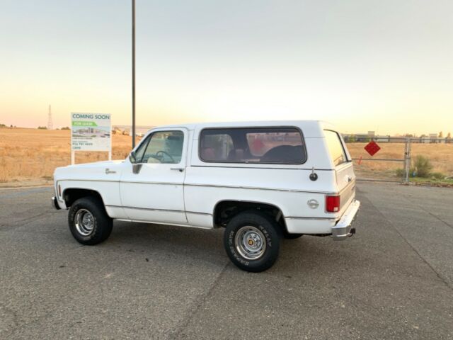 1979 White Chevrolet Blazer