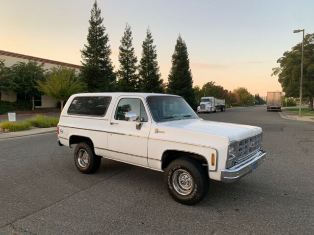 1979 White Chevrolet Blazer