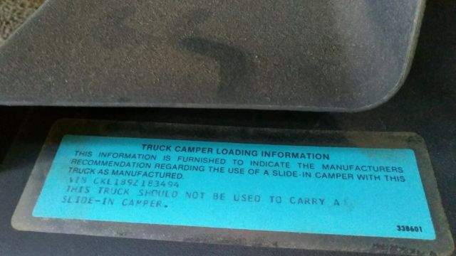 1979 Chevrolet Blazer SUV