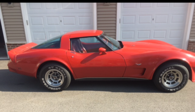 1979 Red Chevrolet Corvette