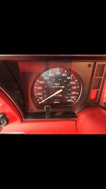 1979 Red Chevrolet Corvette