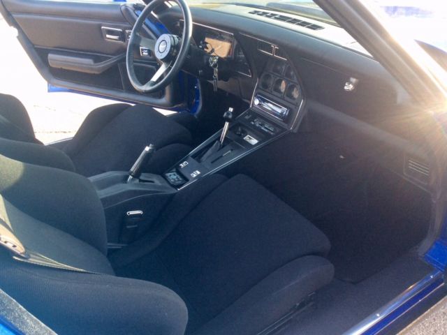 1979 Metallic Blue Chevrolet Corvette Coupe