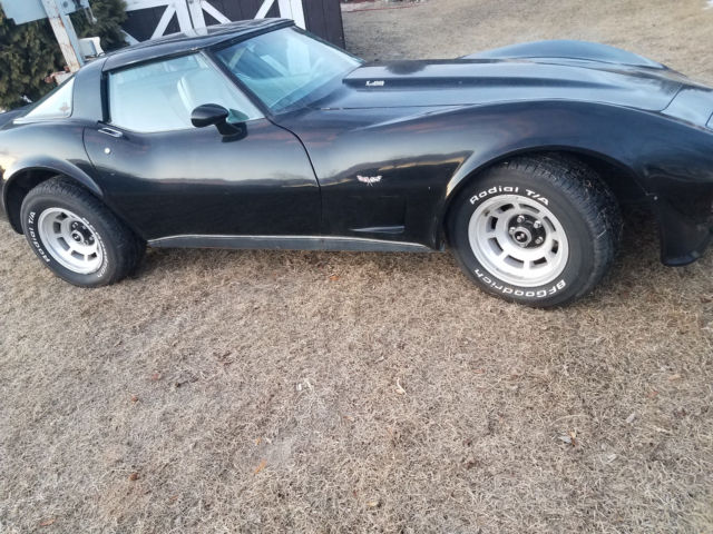 1979 Black Chevrolet Corvette Coupe