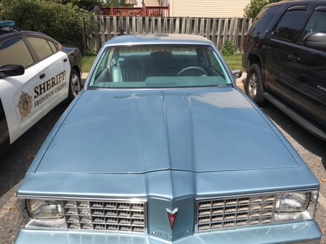 1979 Blue Pontiac Le Mans Coupe