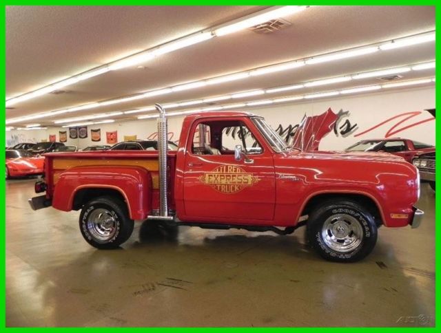 1979 Red Dodge Ram 1500