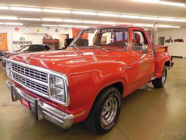 1979 Red Dodge Ram 1500