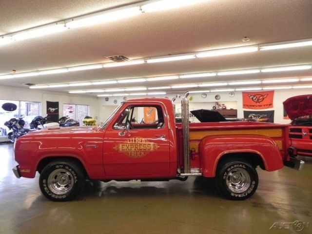 1979 Red Dodge Ram 1500