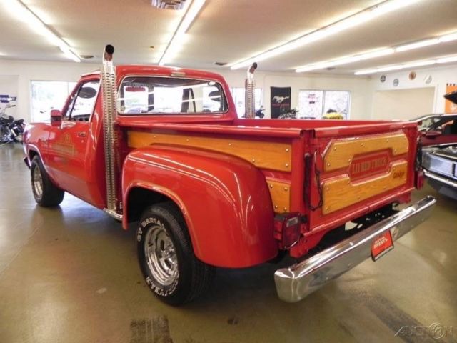 1979 Red Dodge Ram 1500