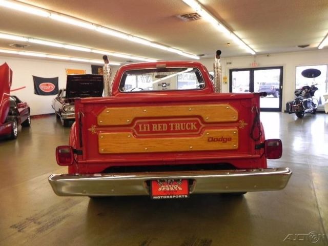 1979 Red Dodge Ram 1500