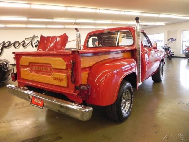 1979 Red Dodge Ram 1500